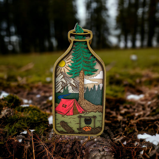 Camping bottle